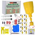 Cycearth Bicycle Hydraulic Disc Brake Oil Bleed Kit For All Brakes Shimano,Sram,Avid,Tektro,Magura,Hayes,Bike Brake Repair Tool 