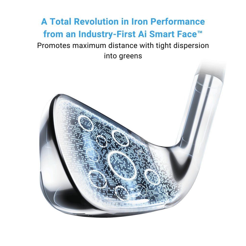 Callaway Golf Paradym Ai Smoke Individual Iron (Left Hand, 6 Iron, Graphite, Light)