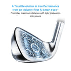 Callaway Golf Paradym Ai Smoke Individual Iron (Left Hand, 6 Iron, Graphite, Light)