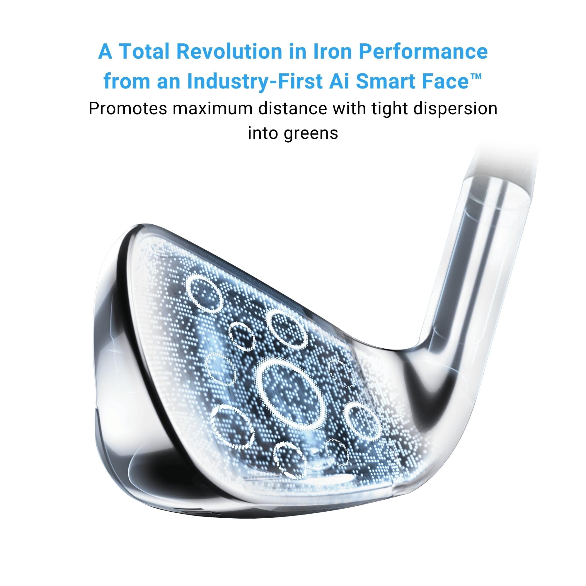 Callaway Golf Paradym Ai Smoke Individual Iron (Left Hand, 6 Iron, Graphite, Light)