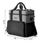 Tourit Cooler Bag 35-Can Insulated Soft Cooler Portable Cooler Bag 24L Lunch Coolers For Picnic, Beach, Work, Trip, Grey