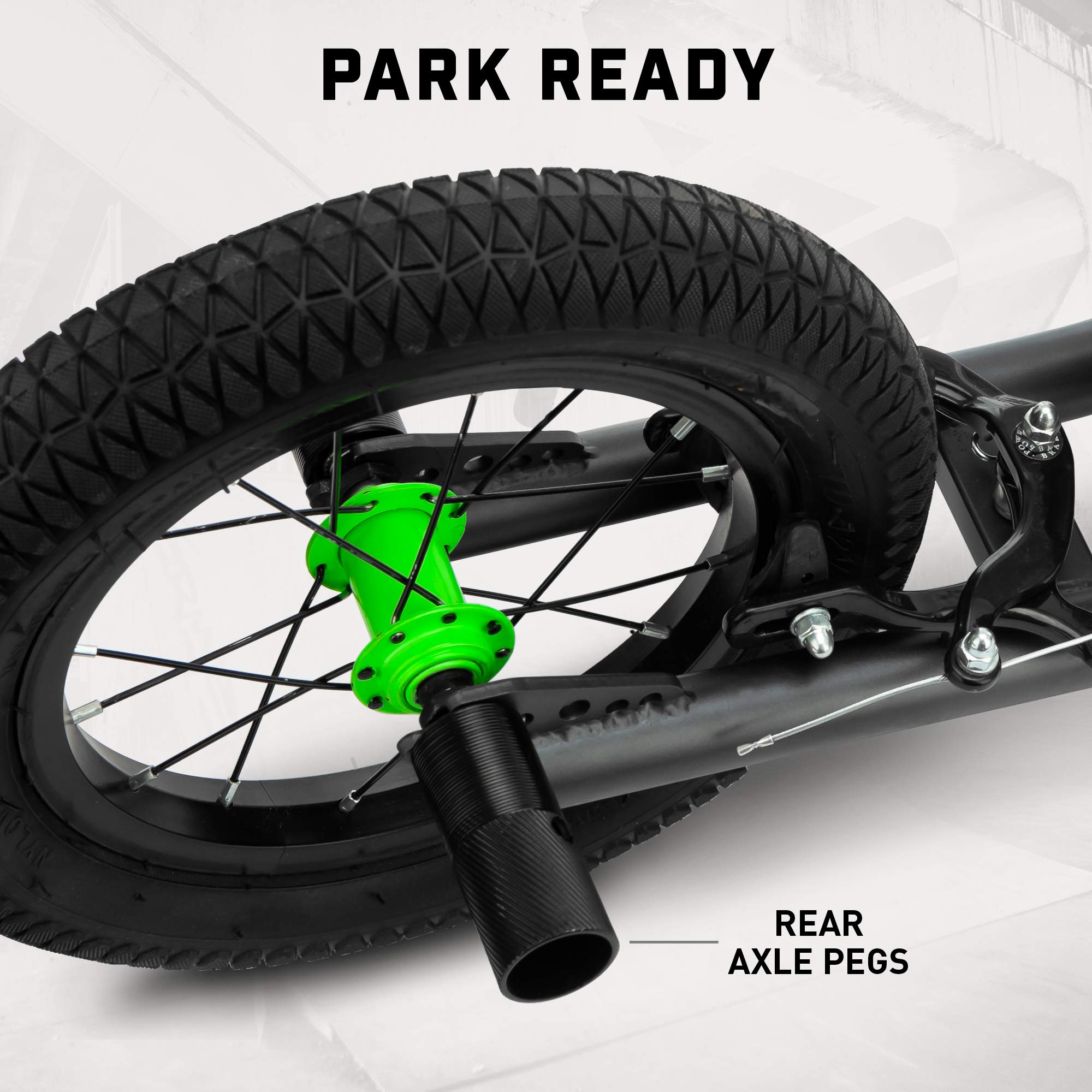 Mongoose Expo Scooter, Ages 6+, 12-Inch Air-Filled Wheels, BMX-Style Handlebars, Steel Frame, Wide Foot Deck, Axle Pegs, Freesty