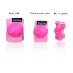Bosoner Kidsyouth Knee Pads Elbow Pads Wrist Guards Set For 3-15 Years, Child Protective Gear Set For Multi-Sports Outdoor, Roll