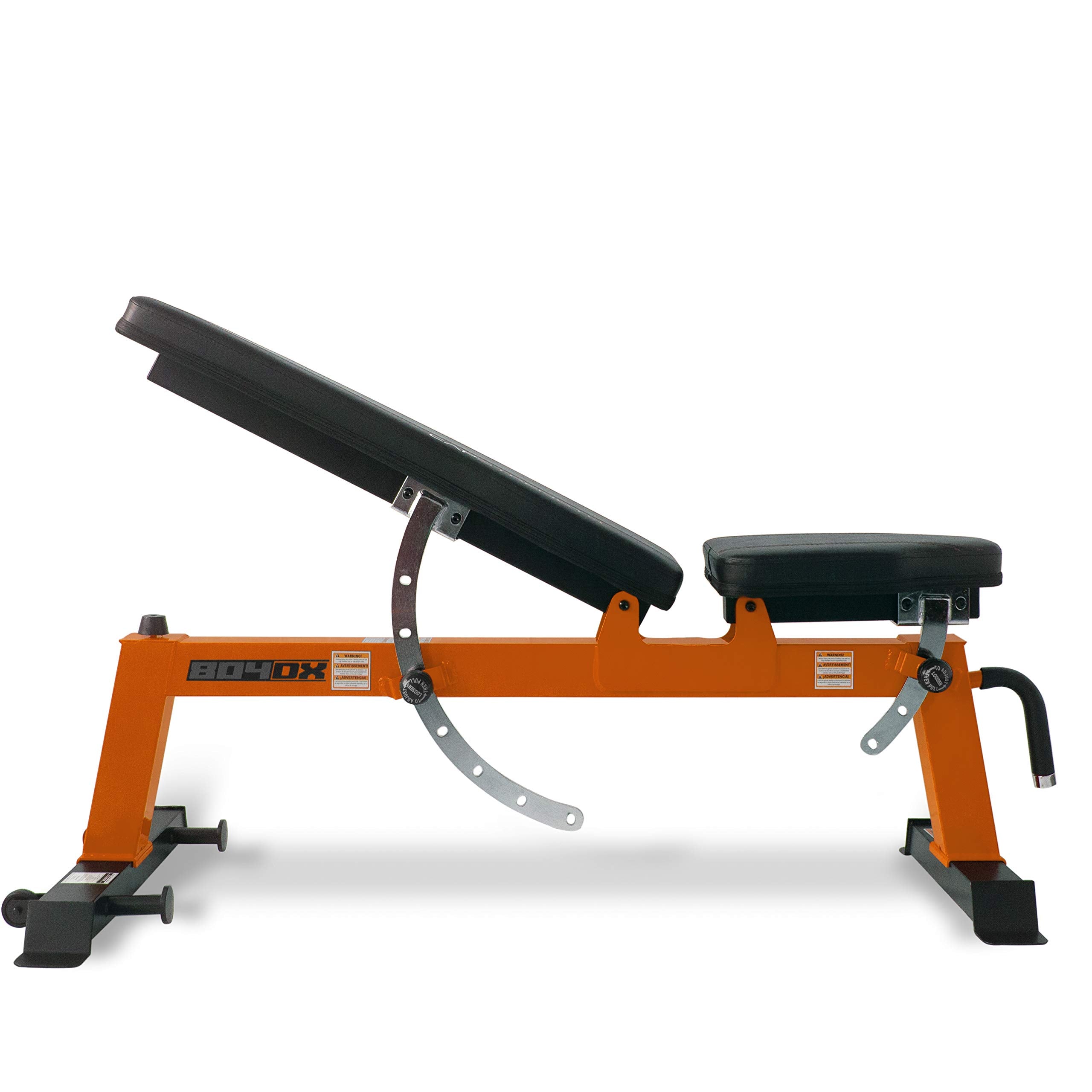 Cap Barbell Deluxe Utility Weight Bench, Orange