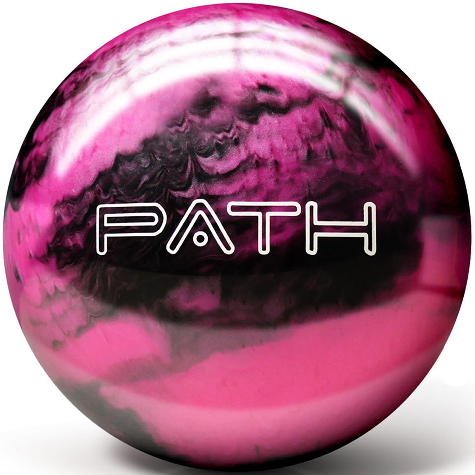 Pyramid Path Bowling Ball (Pink/Black, 11LB)