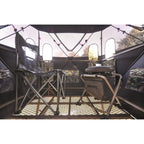 Guide Gear 6 Foot Tripod Hunting Tower Blind, 2-Man Stand Elevated, Hunting Gear Equipment Accessories, 4 By 4