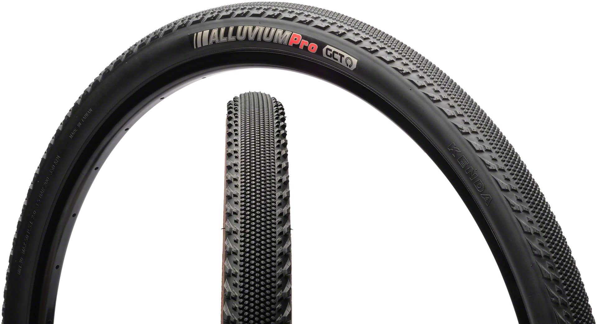Kenda Alluvium 700C Tire Black, 120Tpi, 700X35