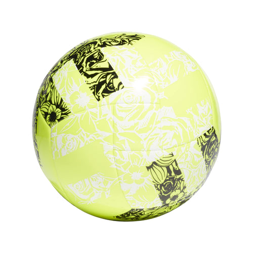 adidas MLS Club Soccer Ball, Solar Yellow/Black, 3