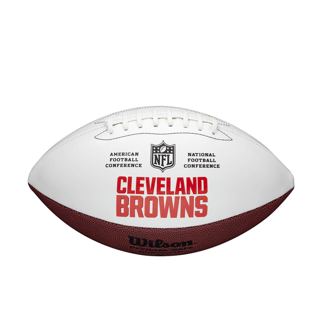 Wilson Nfl Live Team Autograph Football, Cleveland Browns