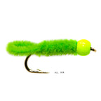 12 Green Weenie Jig Fly, Bead Head Pink Weenie, Red Weenie - Euro Nymph, Caddis Nymph Fly Fishing Flies For Trout Bass Fishing