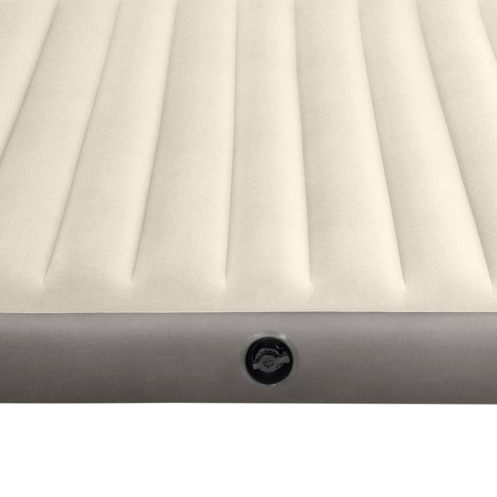 Intex Unisexs Queen Dura-Beam Series Single High Airbed, Taupegrey, One Size