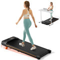 Abonow Walking Pad, Under Desk Treadmill With Incline For Home Office 2.5Hp Portable Walking Treadmill With 280 Lbs Weight Capac