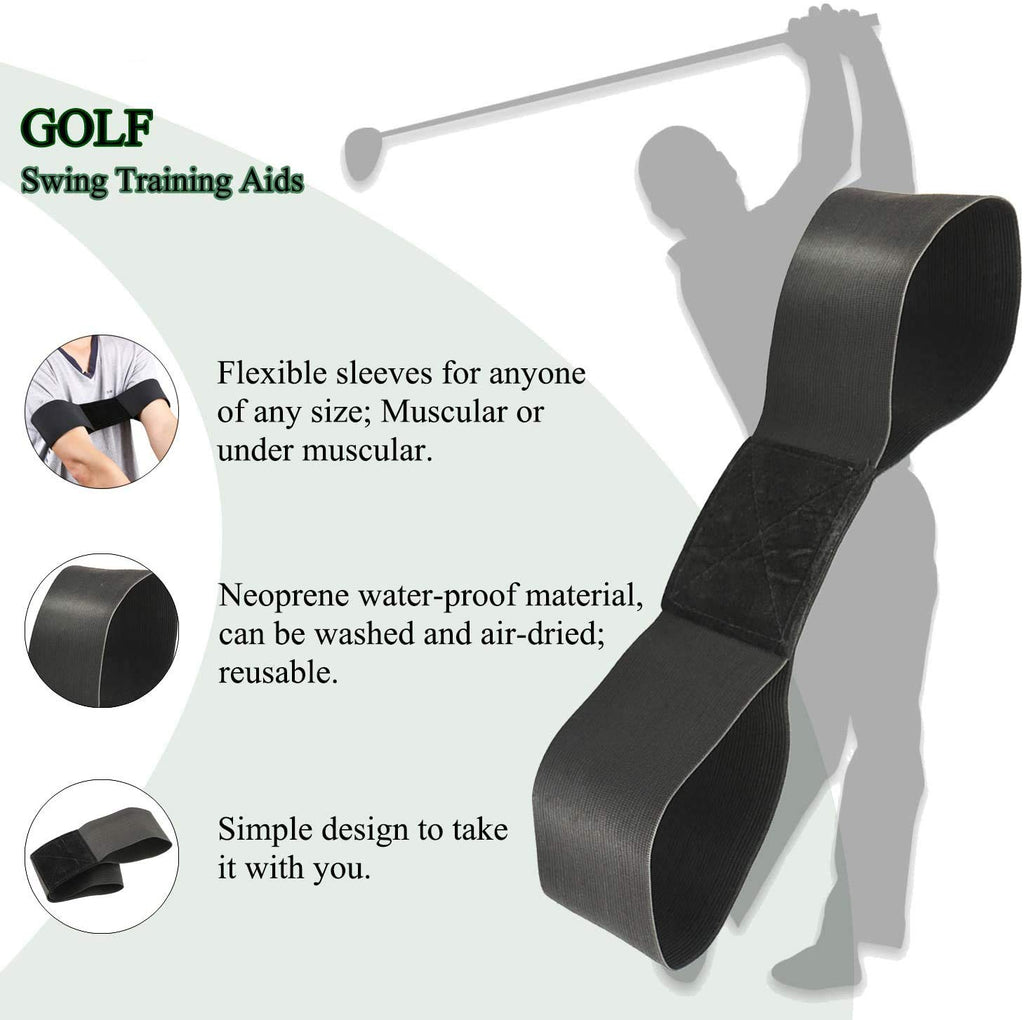 Hicocool 3-Piece Suit Golf Swing Training Aids