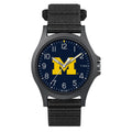 Timex Men's Collegiate Pride 40mm Watch - Michigan Wolverines with Black FastWrap Strap