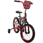 Huffy Disney Pixar Cars Lightning Mcqueen 16 Inch Kid'S Bike, Ideal For Ages 4-6 Years Old, Training Wheels Included, Quick Conn