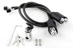 Transfer - Cable Lock Kit With Locking Hitch Pin - 2-Bike