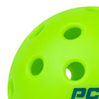 Pckl Optic Speed Pickleball Balls  Indoor & Outdoor  4 Pack Of Balls  Built To Usapa Specifications (Outdoor Neon Green)