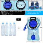 Mdvora 2L Hydration Bladder Cleaning Kit, Large Opening Water Bladder For Cycling Hiking Camping
