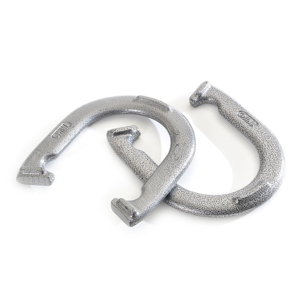 Franklin Sports Horseshoe Set - Steel Horseshoes And Stakes - Official Size And Weight - Perfect For Yard And Beach - Recreation