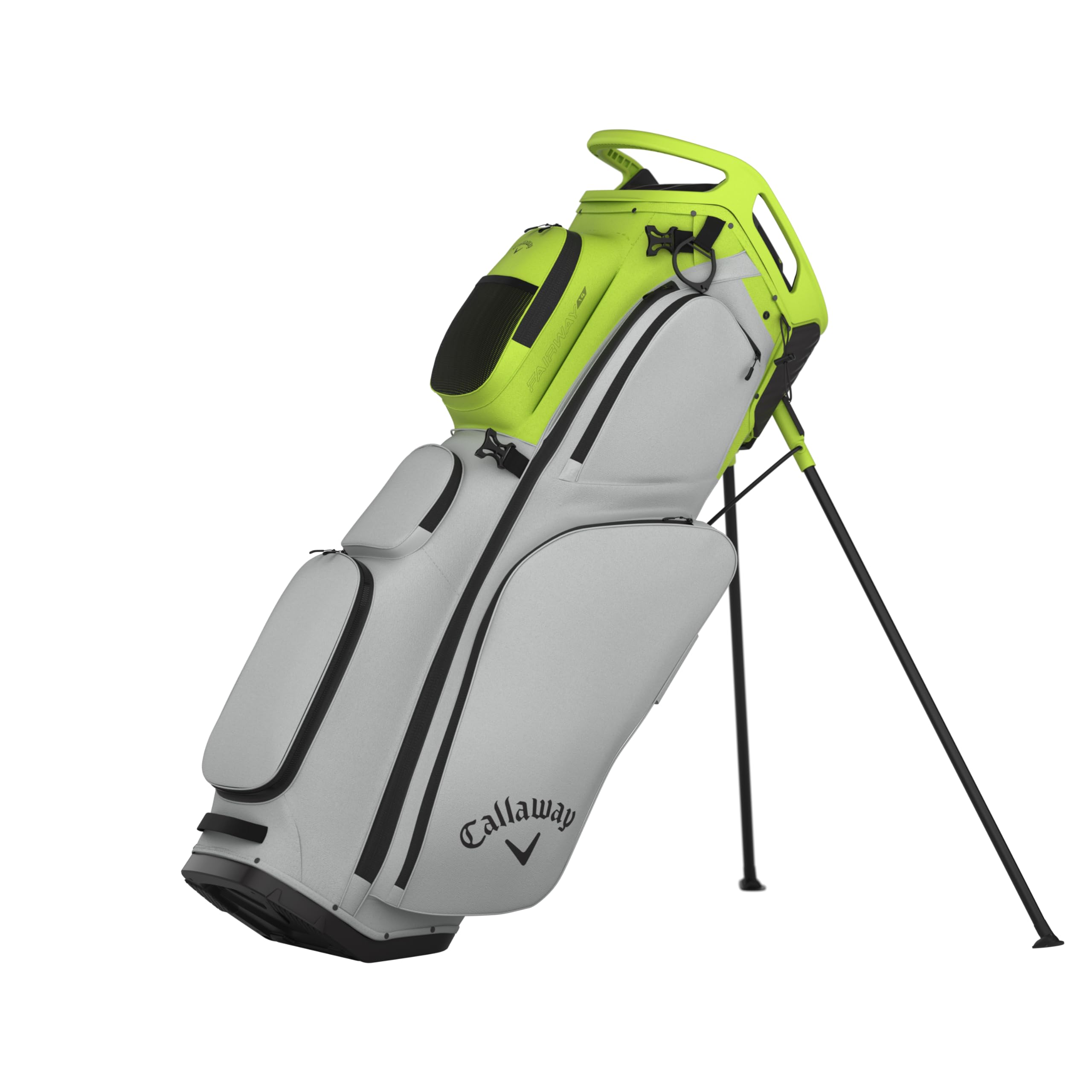 Callaway Golf Fairway 14 Stand Bag No Logo (Lime/Silver)