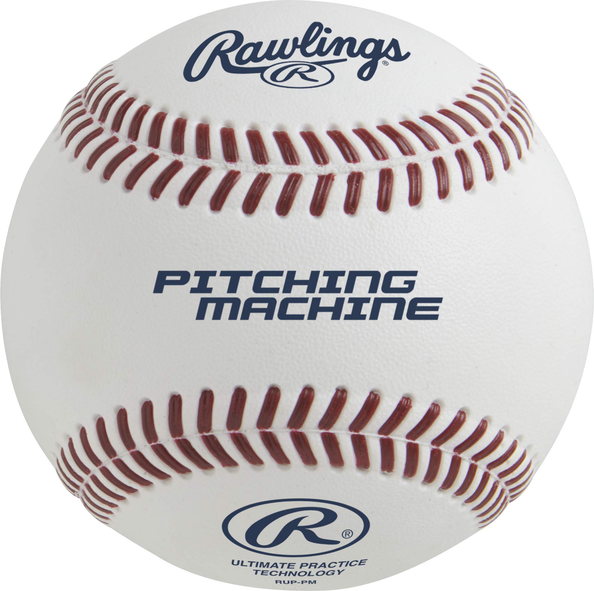 Rawlings | ULTIMATE PRACTICE TECHNOLOGY Baseballs | Pitching Machine | RUP-PM | Flat Seam | Practice Use | 12 Count