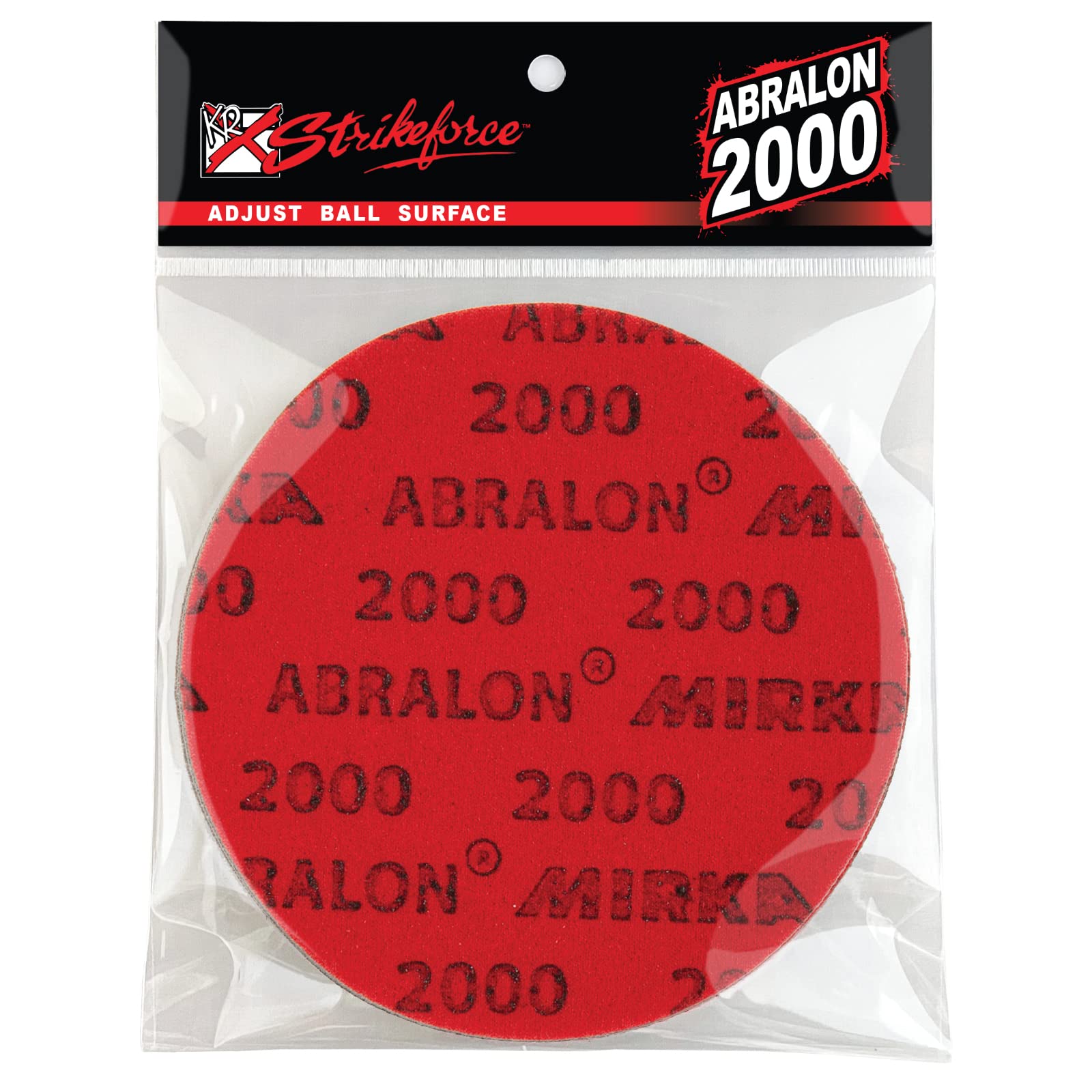 Kr Strikeforce Abralon Sanding Pad - 2000 Grit Red