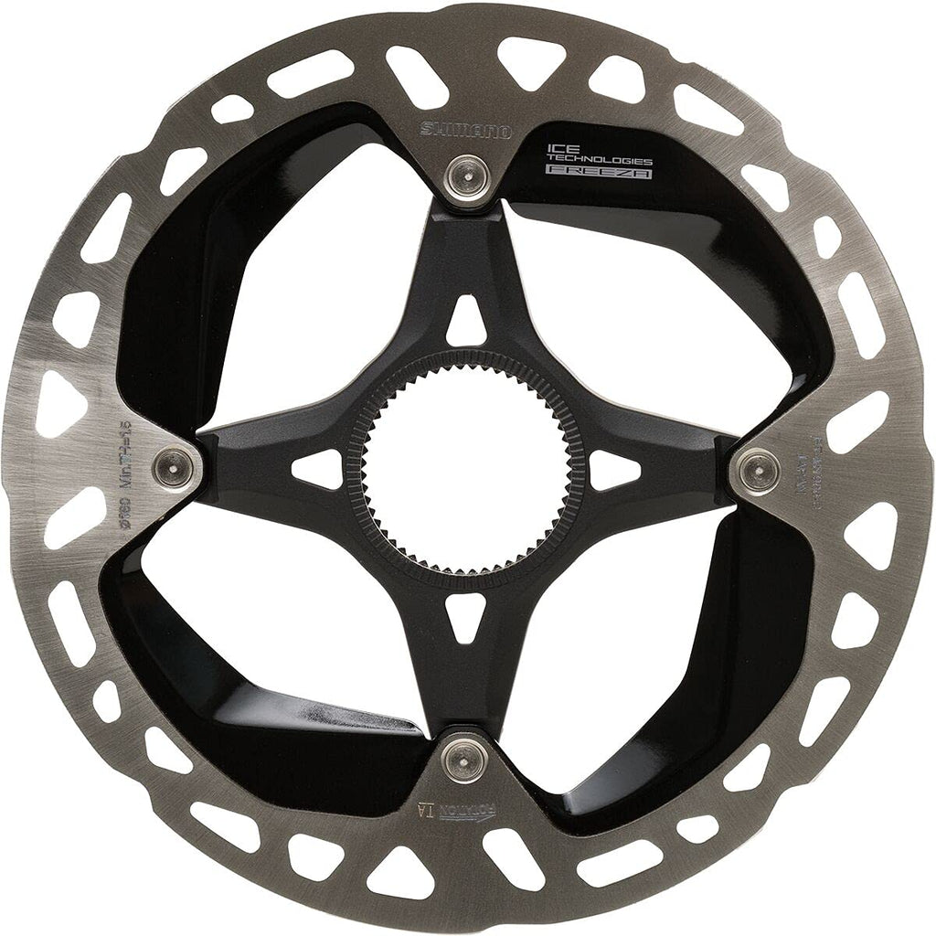 Shimano Xtr Rt-Mt900-L Disc Brake Rotor - 203Mm, Center Lock, Silver/Black