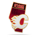 Rico Industries Nhl Calgary Flames State Shape Shape Cut Pennant - Home And Living Room D  Cor - Soft Felt Ez To Hang