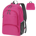 HOLYLUCK 20L lightweight packable Hiking Daypack Foldable Backpack for Men Women Small Travel Outdoor Foldable Shoulder Bag-pink