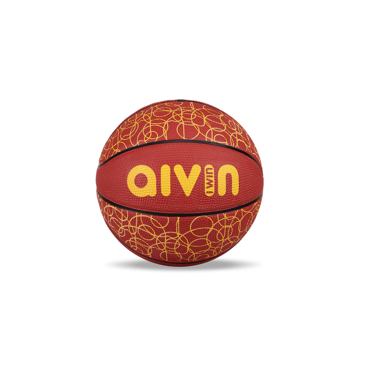 Aivin Thre3Zy Mini Basketball Size 3  Compact Design | Pro Grip & Durable Build | For Kids, Teens & Youth