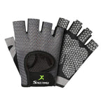 Spacepower Workout Gloves, Weight Lifting Gloves For Women&Men, Lightweight Breathable Gym Gloves For Exercise (Small, Gray)