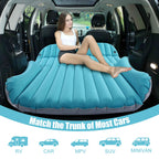 Kmz Suv Air Mattress Double-Sided Car Mattress Camping Bed Inflatable Bed With Electric Pump For Suv Trunk And Rear Seat - Gray