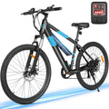 MULTIJOY EB262 Electric Bike for Adults,High-Power 350W (Peak 450W) Motor, 36V Built-in Invisible Removable Battery,Front Fork S