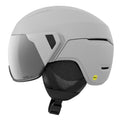 Giro Orbit Spherical Snow Helmet - Matte Light Grey/Vivid Onyx - Size M (55.5-59cm)