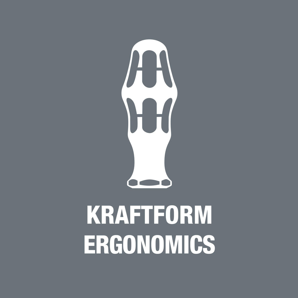 Wera 1060 I/1062 I/6 Kraftform Vde Screwdrvr Set 6 Pieces