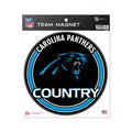 Rico Industries Nfl Carolina Panthers 8'' Round Magnet