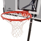 Silverback Ghost Basketball Goal with 60-Inch Tinted Tempered Glass Backboard