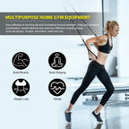 Weight Cable Pulley System Gym, Cable Weight Pulley System Attachments For Home Gym With Handle Pulley System Gym Lat Pull Down,