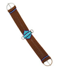 Challenger Horse 32'' Horse Western Saddle Tack 17 Strand Brown Cotton Acrylic Aztec Cinch 9796-32