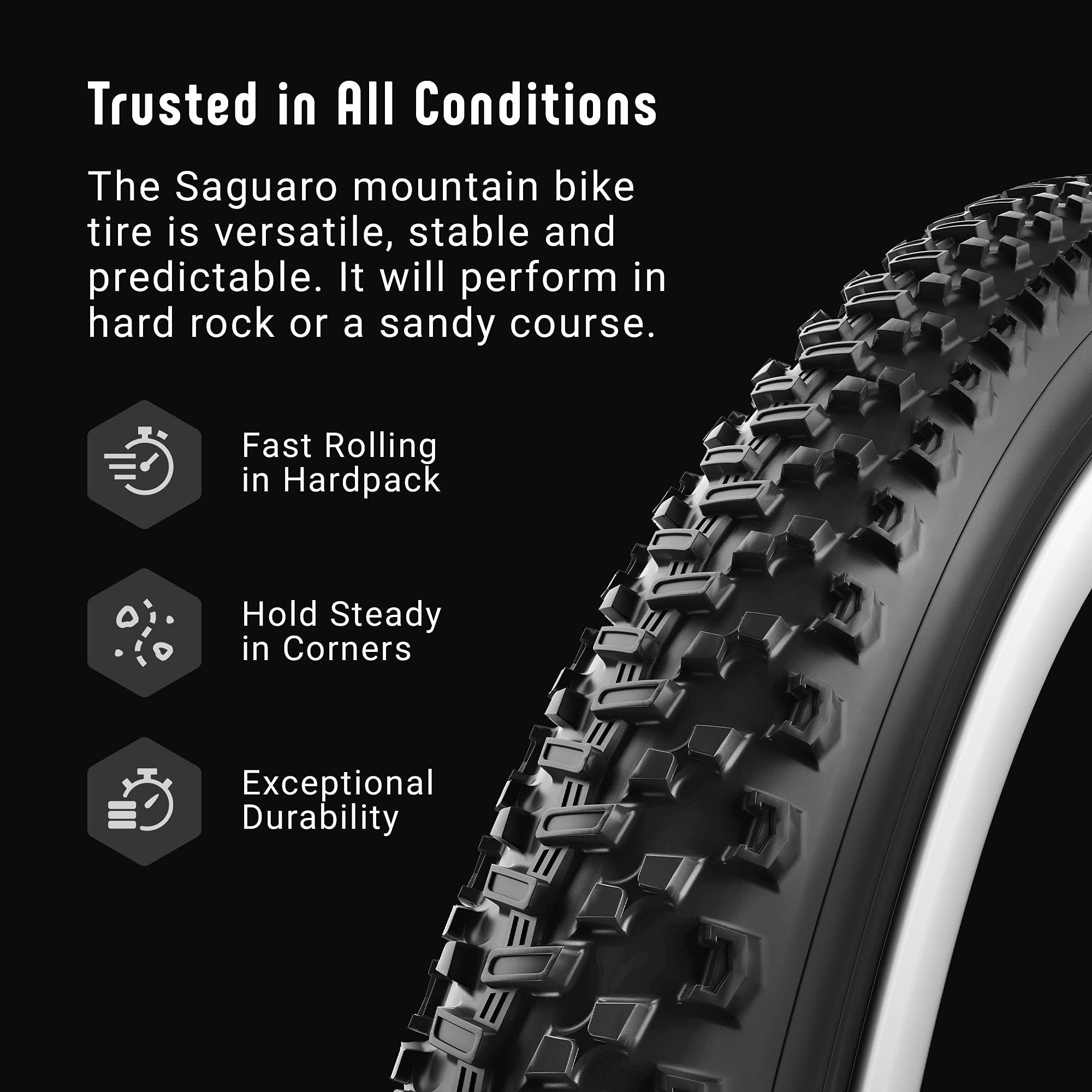 Vittoria Saguaro All-Conditions Xc Mtb Tire- Tubeless Bicycle Tires - 29 X 225
