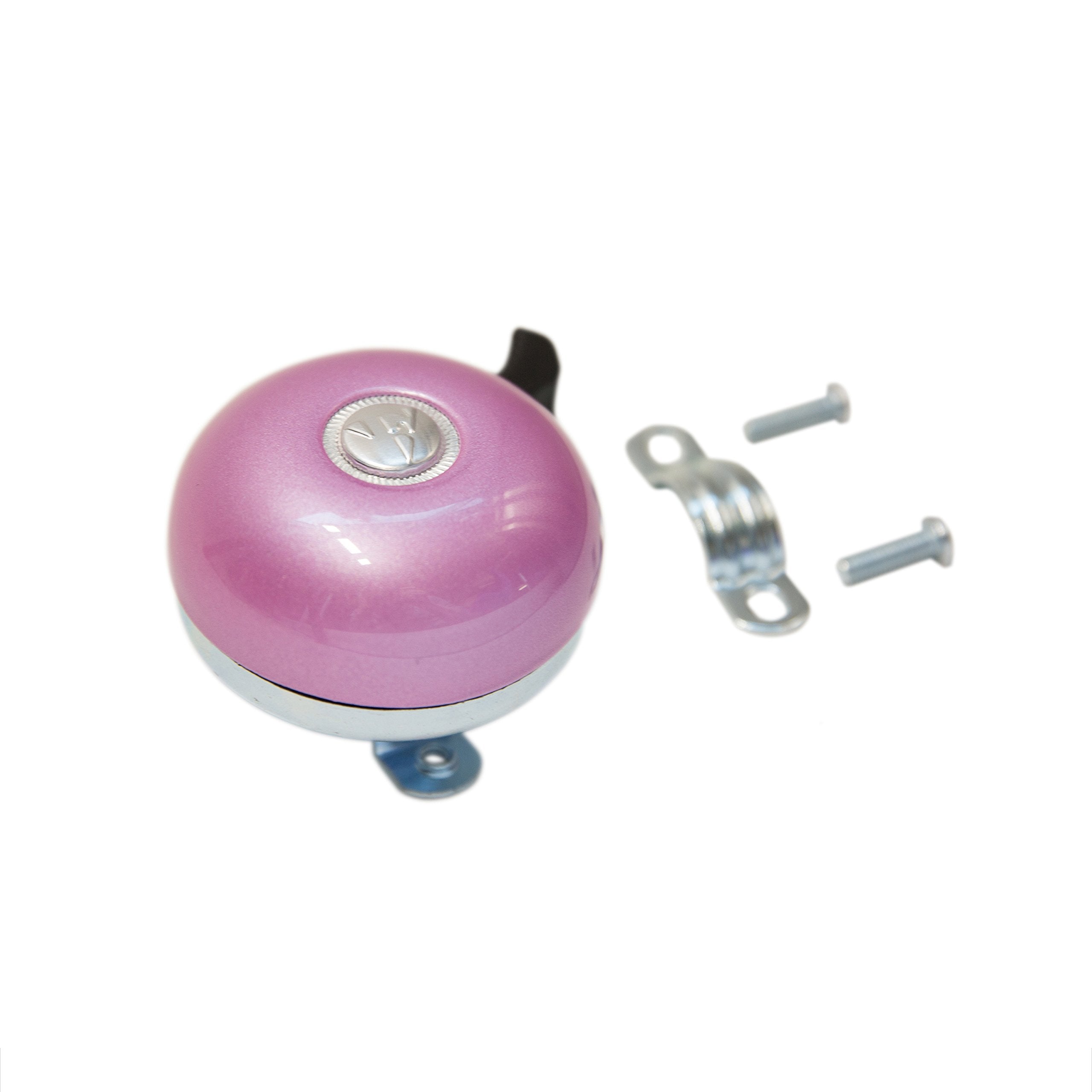 Firmstrong Classic Beach Cruiser Bicycle Bell, Pink