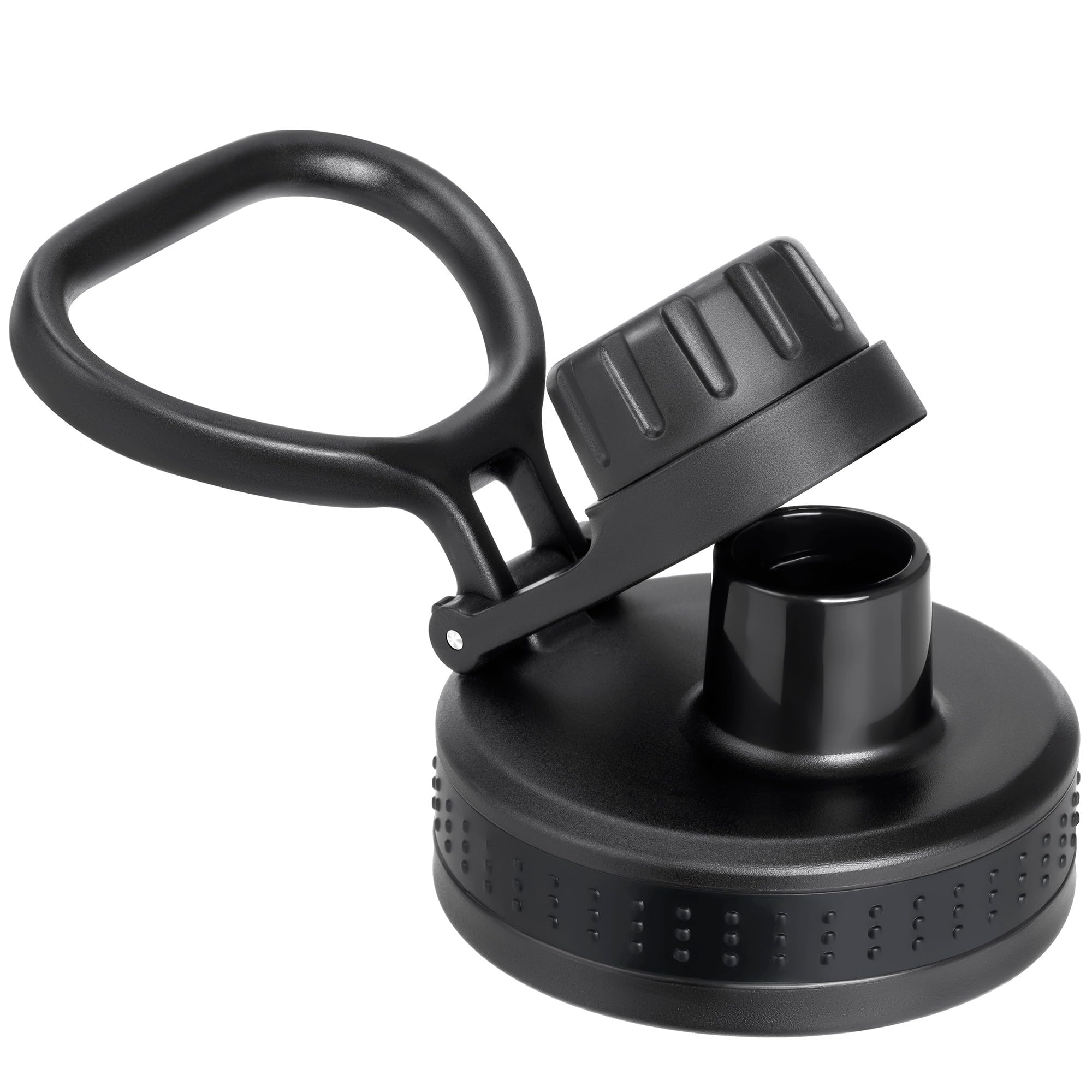 Soledea Wide Mouth Water Bottle Lid with Flexible Handle, BPA Free Leak-Proof Spout Lid Compatible with Hydro Flask 12/16/18/20/
