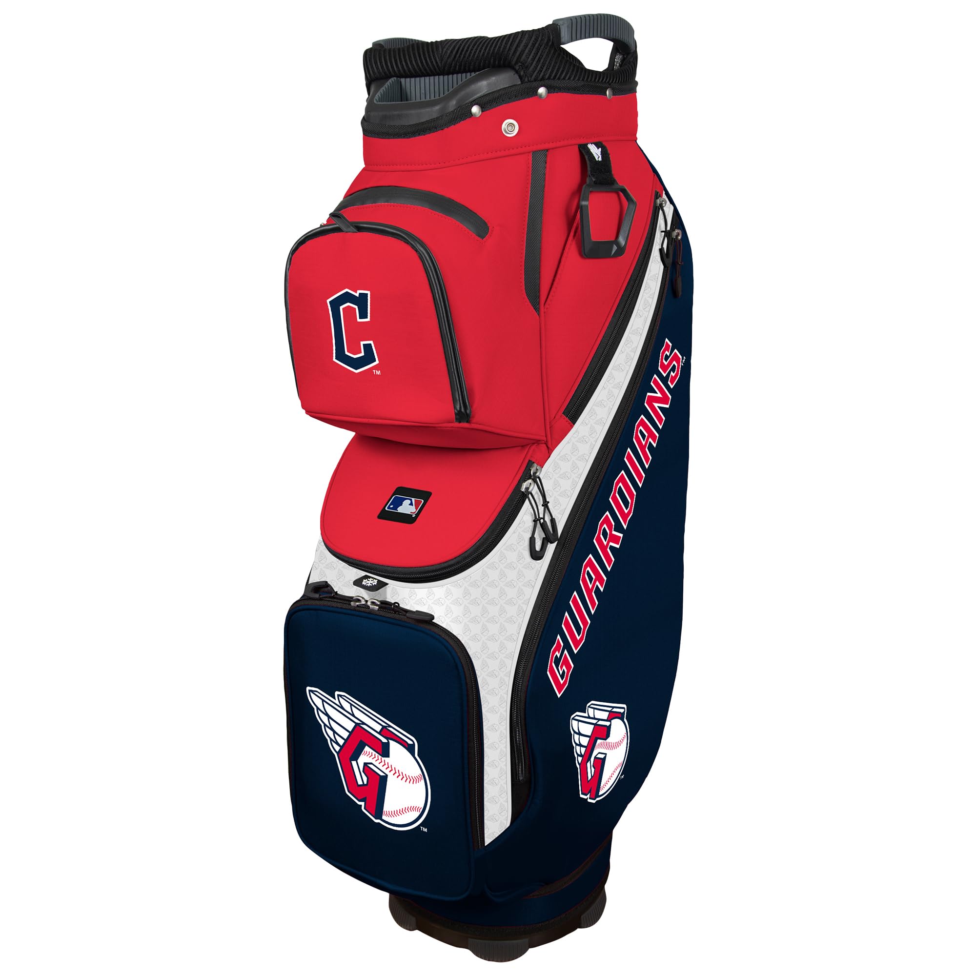 Team Effort Clubhouse Cooler Cart Bag MLB Cleveland Guardians