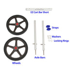 Sea Eagle Ez Cart - Chart Wheel System For Boats And Kayaks (Small Ez Cart)
