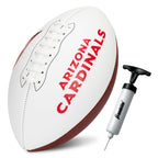 Franklin Sports Nfl Arizona Cardinals Autograph Football - Official Size White Panel Souvenir Football For Autographs + Signatur