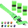SAPLIZE Golf Grip Wrapping Tapes, 3-Pack Tacky PU Overgrip Tapes, New Regripping Solution for Golf Club Grips, Fluorescent Green