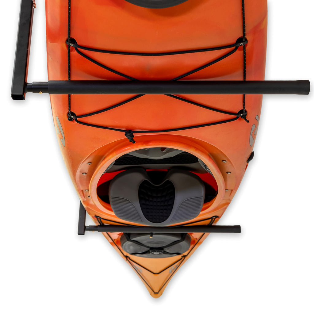 Storeyourboard Single Kayak Ceiling Rack, Adjustable Storage Mount, Overhead Garage System