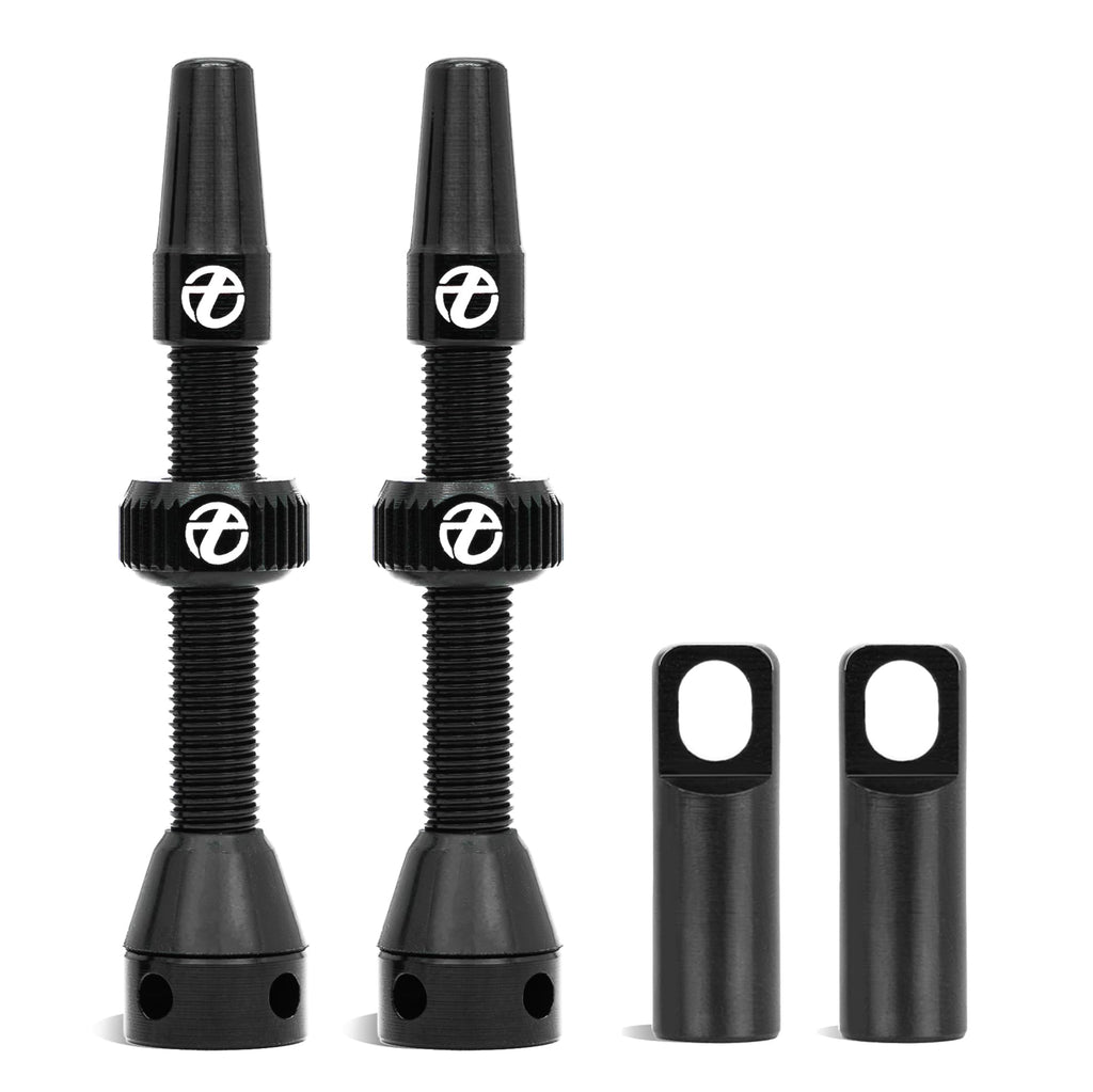 Thinvik Presta Tubeless Valve Stem 48Mm,Super Light Alloy Presta Tubeless Valve Stem Kit For Tubeless Tires-2 Tubeless Valve Ste
