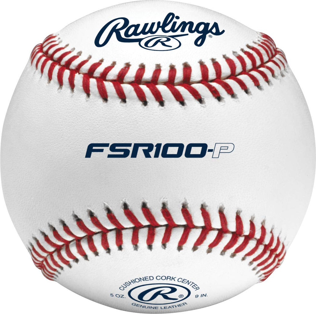 Rawlings | Flat Seam Practice Baseballs | Fsr100-P | Collegiate | 12 Count