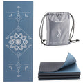 Avoalre Foldable Travel Yoga Mat Print | 5Mm Thick Folding Pilates Mat | Non-Slip High Density Floor Exercise Mat For Home Worko